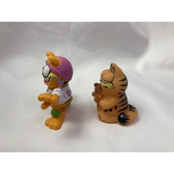 Vintage 1981 Garfield Figure 2” Pencil Topper Pookie Hong Kong - Picture 4 of 6